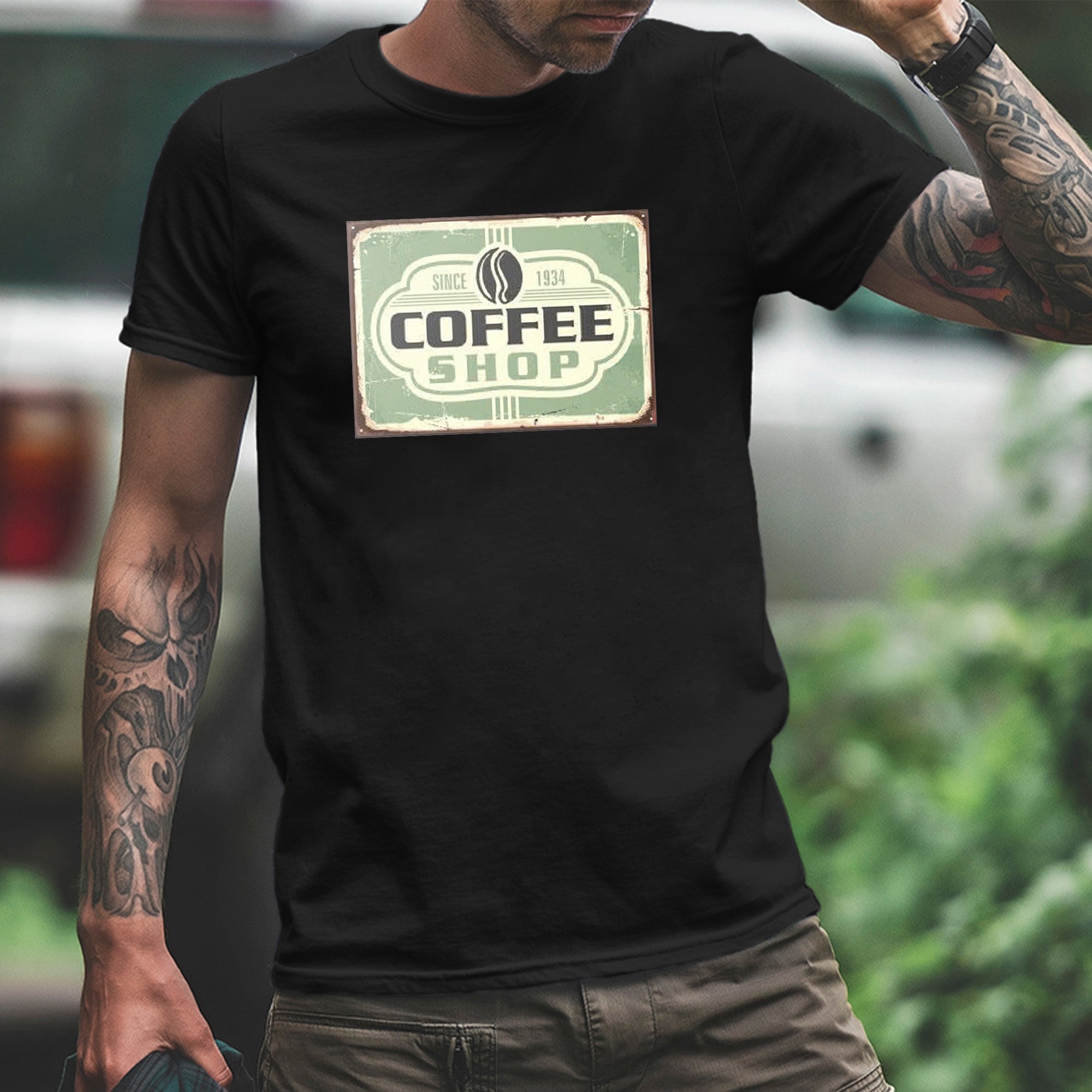 Custom T-Shirts with Patch - Rock 'n' Roll