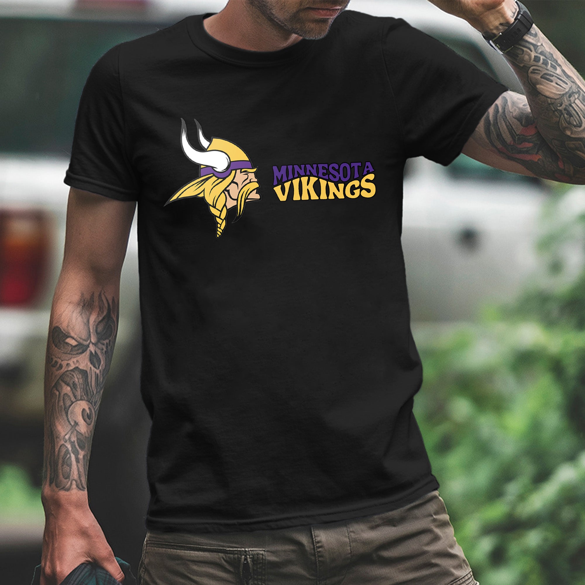 Custom T-Shirts with Patch - Rock 'n' Roll