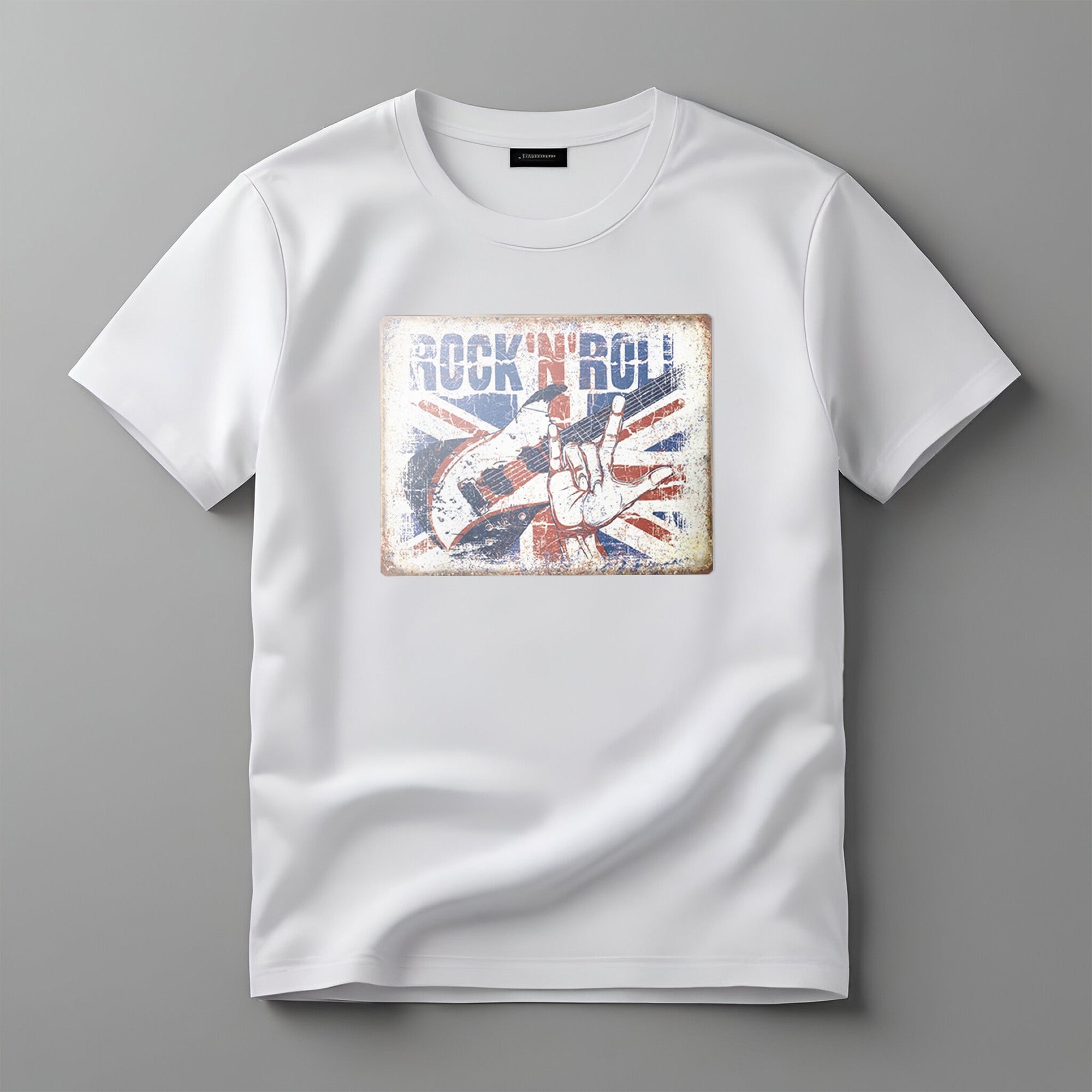 Custom T-Shirts with Patch - Rock 'n' Roll