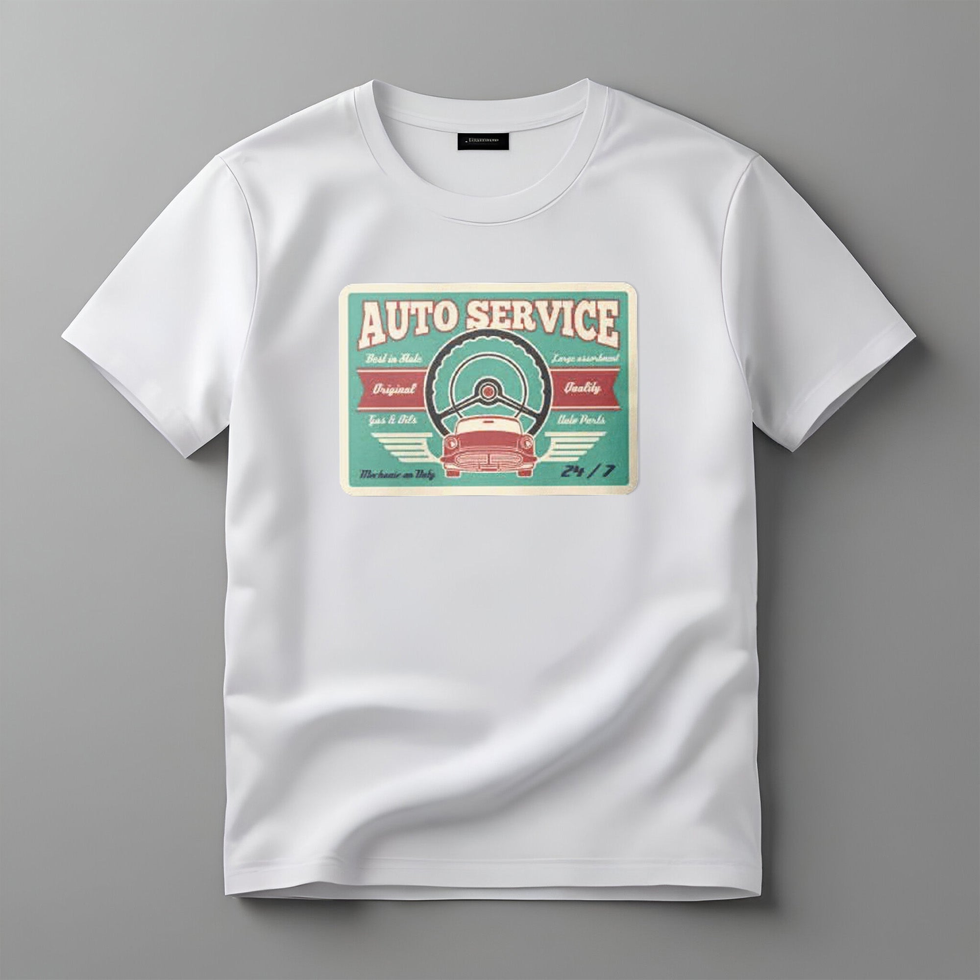 Custom T-Shirts with Patch - Rock 'n' Roll