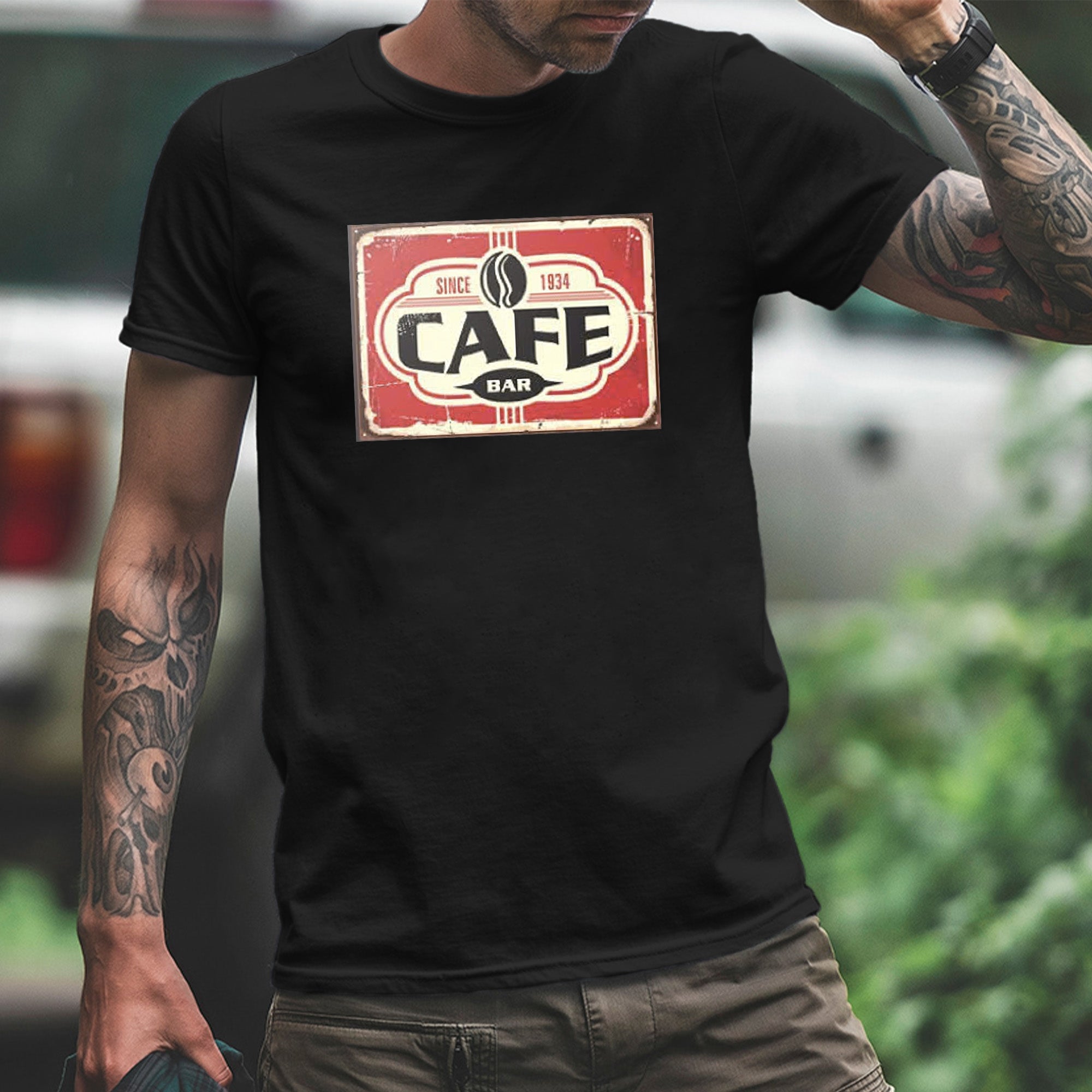 Custom T-Shirts with Patch - Rock 'n' Roll