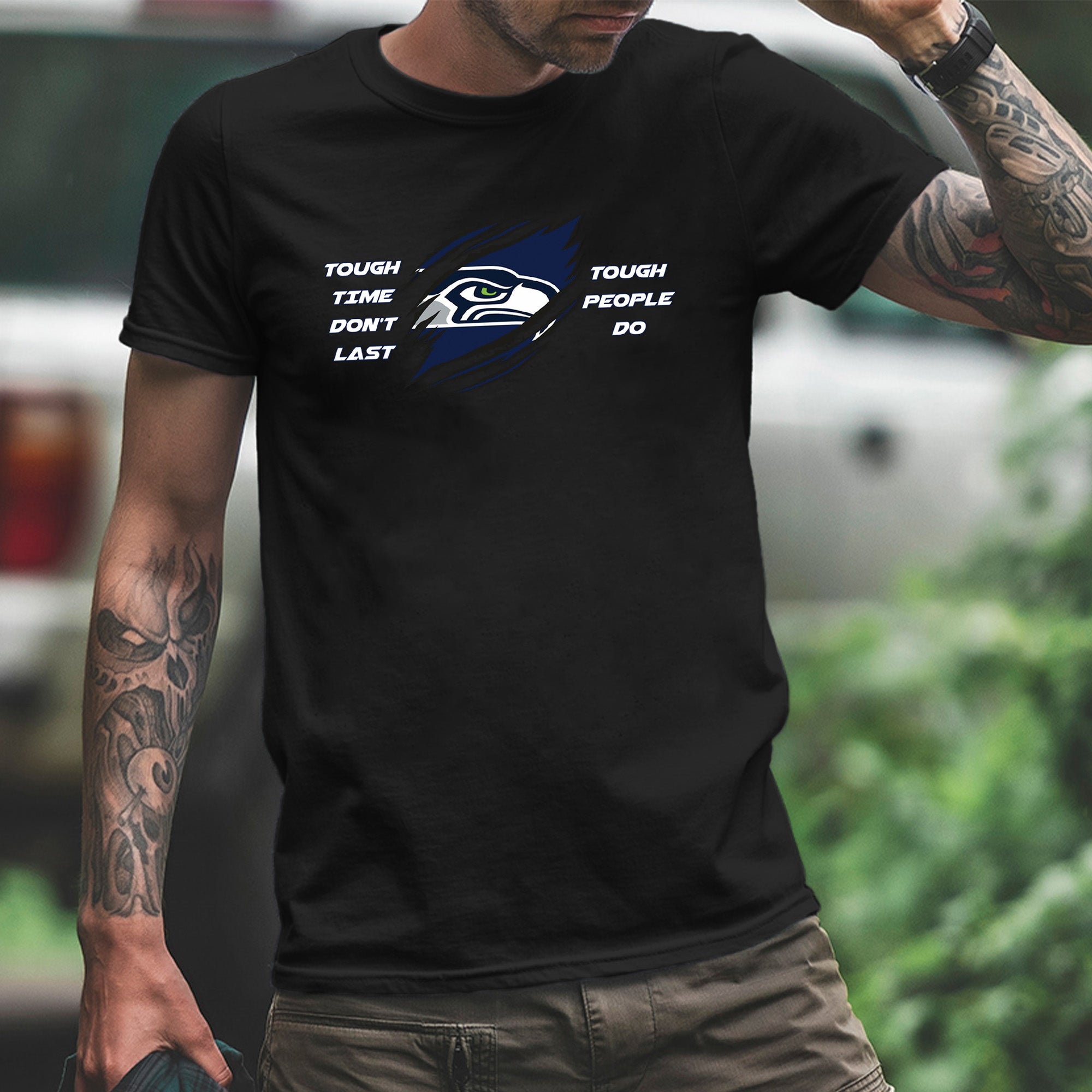 Custom T-Shirts with Patch - Rock 'n' Roll