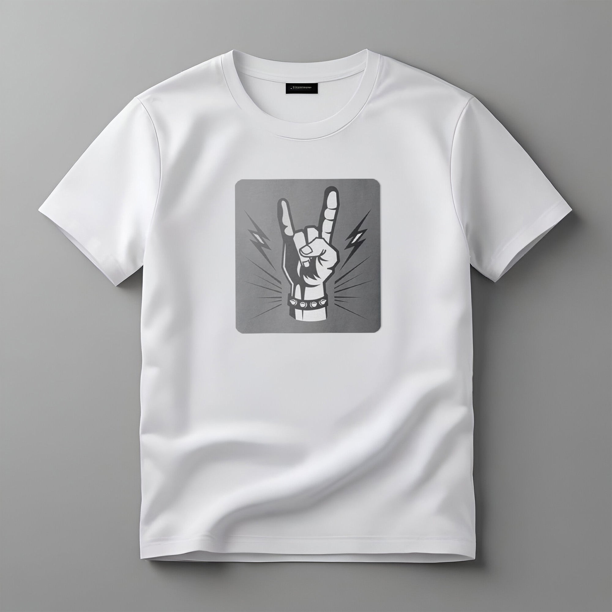 Custom T-Shirts with Patch - Rock 'n' Roll