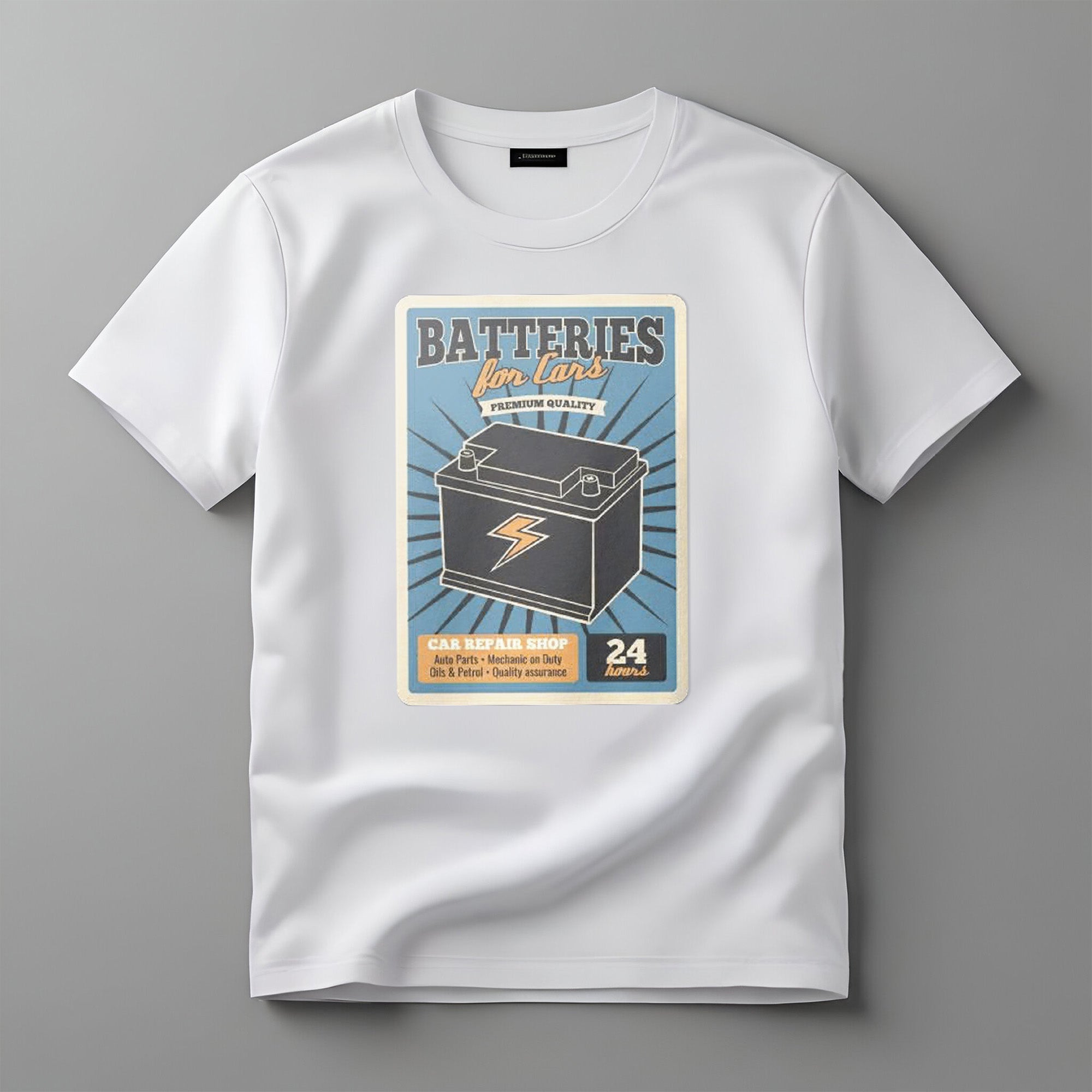 Custom T-Shirts with Patch - Rock 'n' Roll