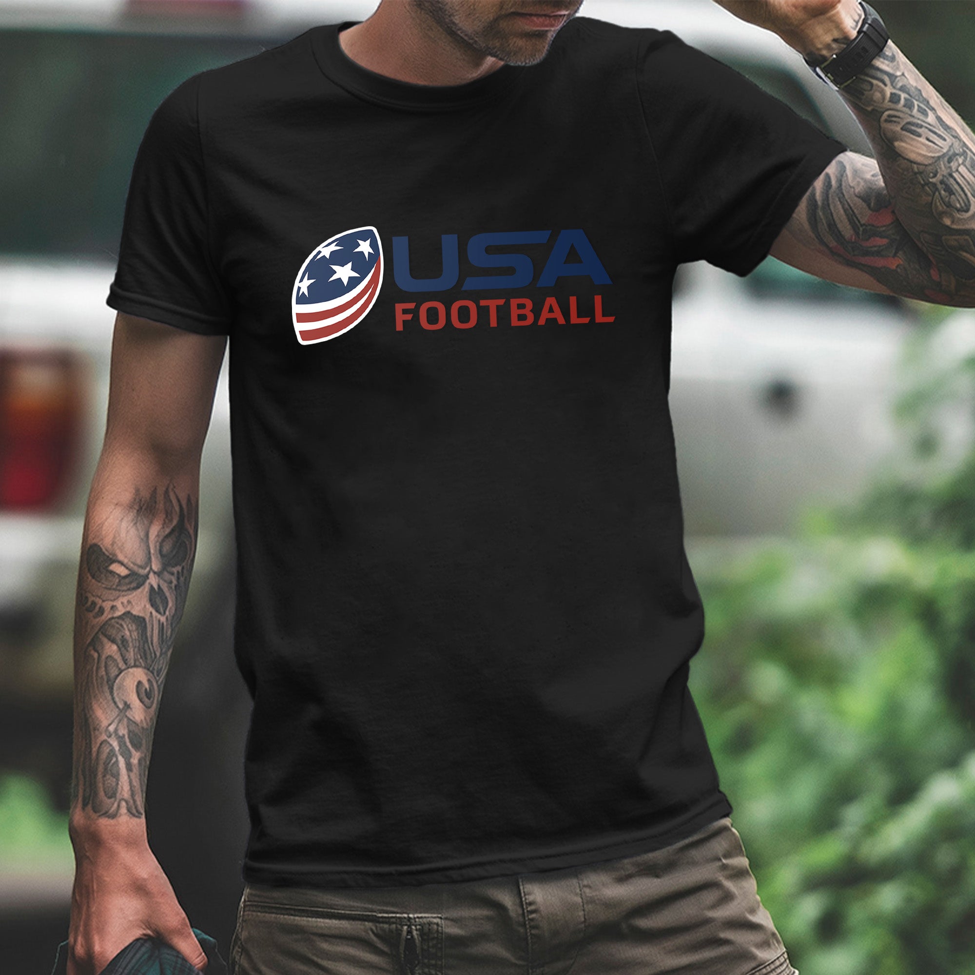 Custom T-Shirts with Patch - Rock 'n' Roll