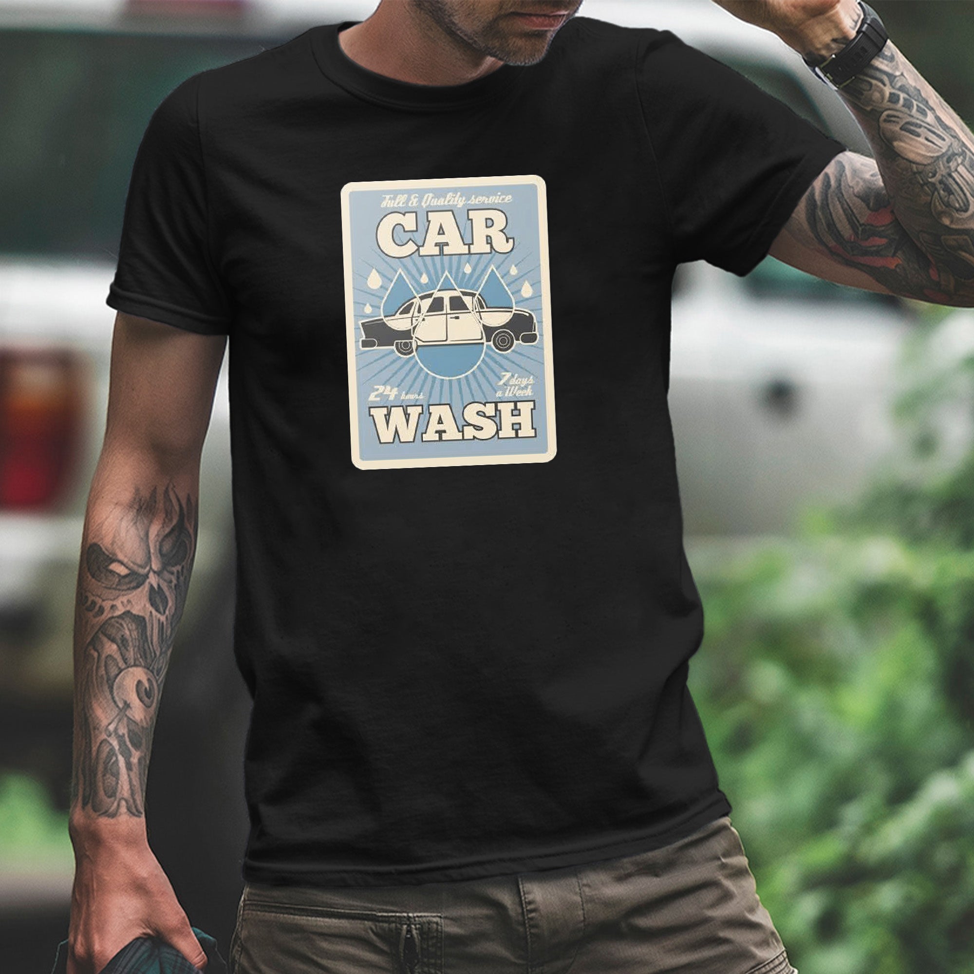 Custom T-Shirts with Patch - Rock 'n' Roll