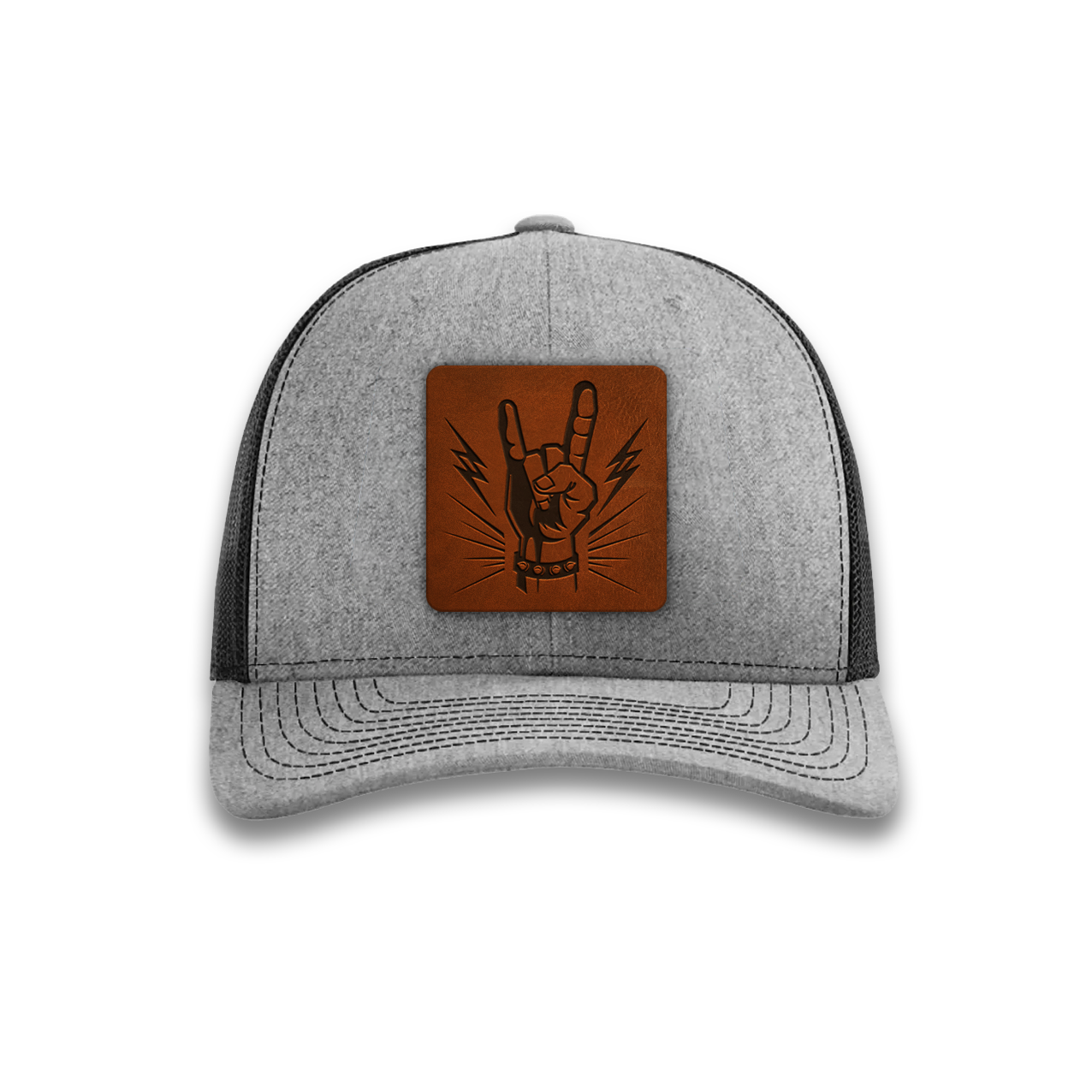 ROCK 'N' ROLL TRUCKER - LEATHER PATCH