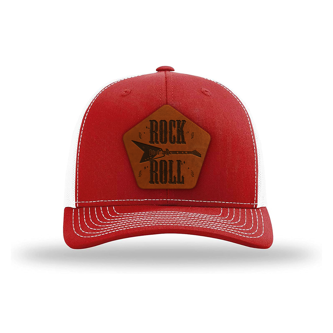 ROCK 'N' ROLL TRUCKER - LEATHER PATCH