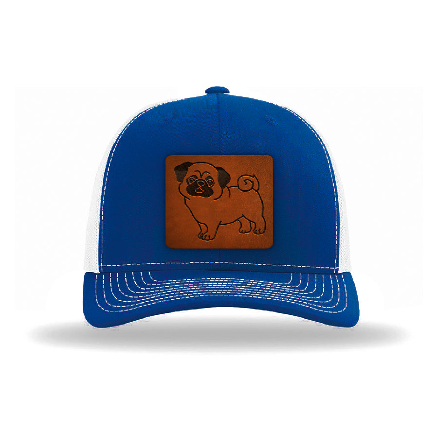 PET PAWSITIVITY TRUCKER - LEATHER PATCH